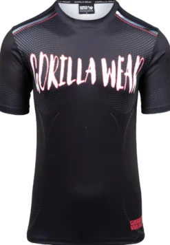 Gorilla Wear Clayton T-shirt - Zwart/Rood