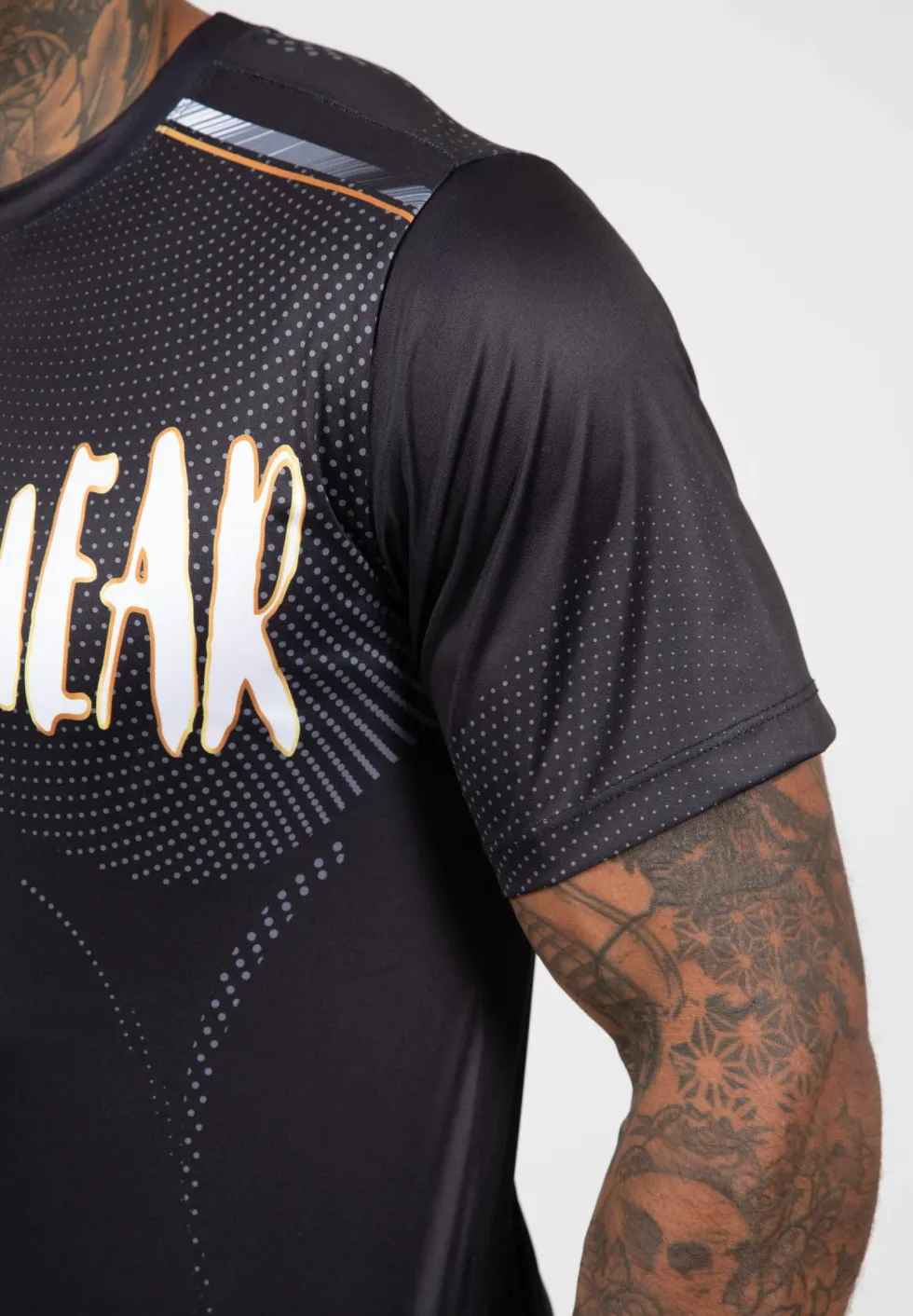 Gorilla Wear Clayton T-shirt - Zwart/Goud