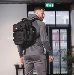 Gorilla Wear Clyde Meal Prep Rugzak - Sporttas - Zwart