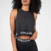 Gorilla Wear Colby Cropped Tank Top - Zwart - M
