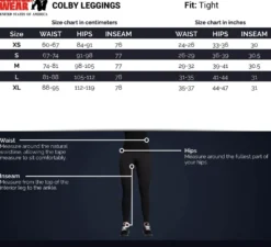 Gorilla Wear Colby Legging - Zwart