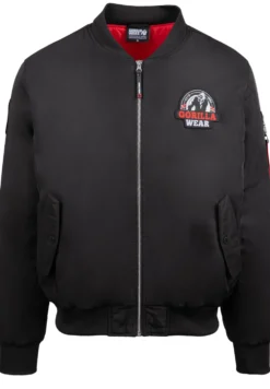 Gorilla Wear Covington Bomber Jacket - Zwart