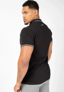 Gorilla Wear Delano Polo - Zwart/Wit