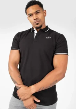 Gorilla Wear Delano Polo - Zwart/Wit
