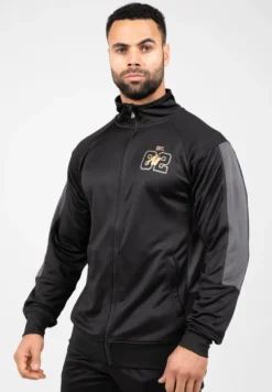 Gorilla Wear Devon Trainingsjas - Zwart/Grijs