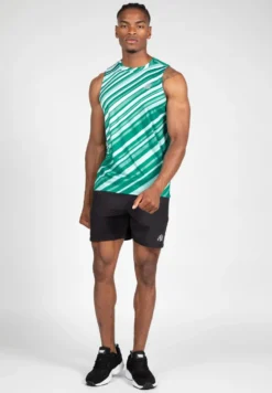 Gorilla Wear Easton Tank Top - Groen/Wit