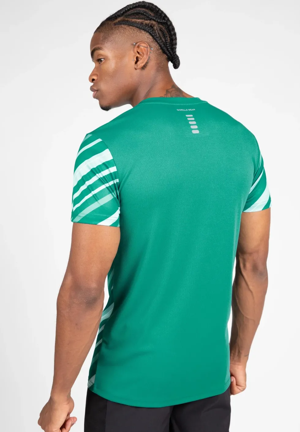 Gorilla Wear Easton T-shirt - Groen/Wit