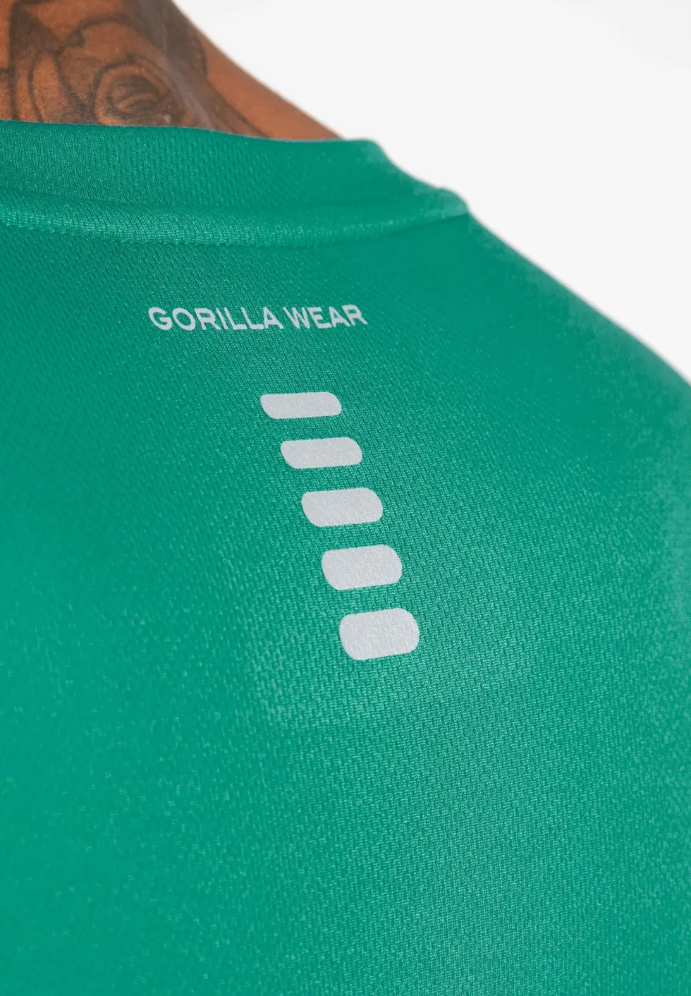 Gorilla Wear Easton T-shirt - Groen/Wit