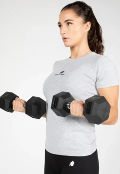 Gorilla Wear Estero T-Shirt - Grijs Gemeleerd