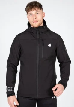 Gorilla Wear Foster Softshell Jas - Zwart