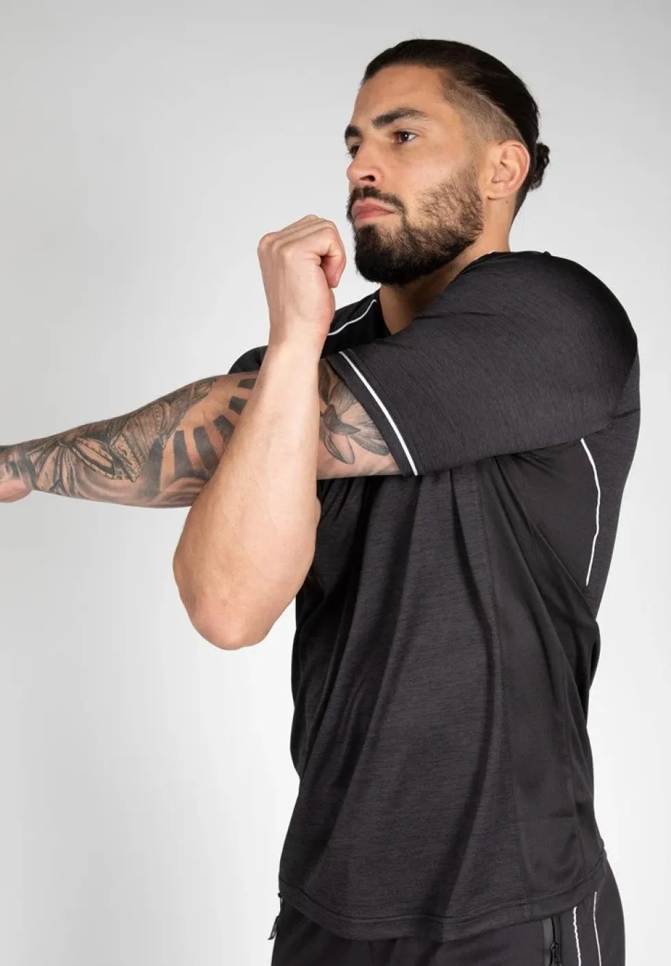 Gorilla Wear Fremont T-shirt - Zwart/Wit