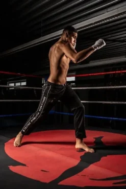 Gorilla Wear Functional Mesh Trainingsbroek - Zwart/Rood