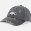 Gorilla Wear Galway Distressed Cap - Pet - Washed Grijs