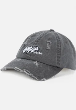 Gorilla Wear Galway Distressed Cap - Pet - Washed Grijs