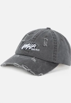 Gorilla Wear Galway Distressed Cap - Pet - Washed Grijs