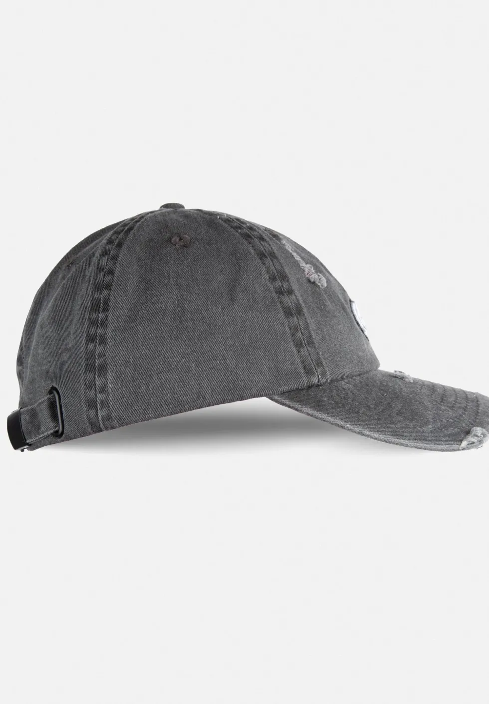 Gorilla Wear Galway Distressed Cap - Pet - Washed Grijs