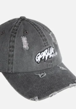 Gorilla Wear Galway Distressed Cap - Pet - Washed Grijs