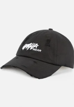 Gorilla Wear Galway Distressed Cap - Pet - Zwart