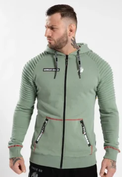 Gorilla Wear Georgia Vest met Capuchon - Groen