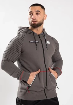 Gorilla Wear Georgia Vest met Capuchon - Grijs