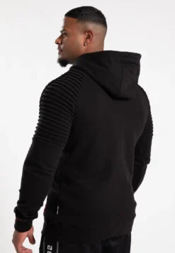 Gorilla Wear Georgia Vest met Capuchon - Zwart