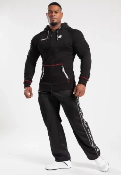 Gorilla Wear Georgia Vest met Capuchon - Zwart