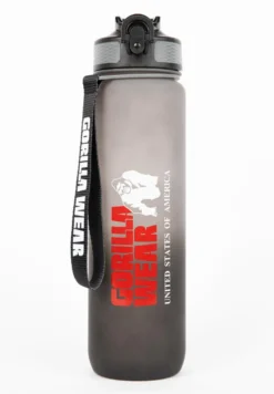 Gorilla Wear Gradient Waterfles - 1000 ml - Zwart/Grijs
