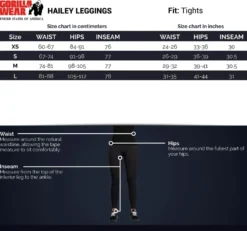 Gorilla Wear Hailey Leggings - Grijs Gemeleerd