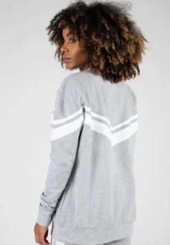 Gorilla Wear Hailey Oversized Sweater - Grijs Gemeleerd