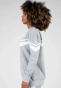 Gorilla Wear Hailey Oversized Sweater - Grijs Gemeleerd