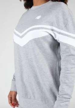 Gorilla Wear Hailey Oversized Sweater - Grijs Gemeleerd