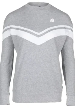 Gorilla Wear Hailey Oversized Sweater - Grijs Gemeleerd