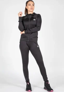 Gorilla Wear Halsey Trainingsjas - Zwart
