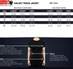 Gorilla Wear Halsey Trainingsjas - Zwart
