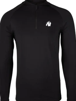 Gorilla Wear Hamilton Hybrid Longsleeve - Zwart