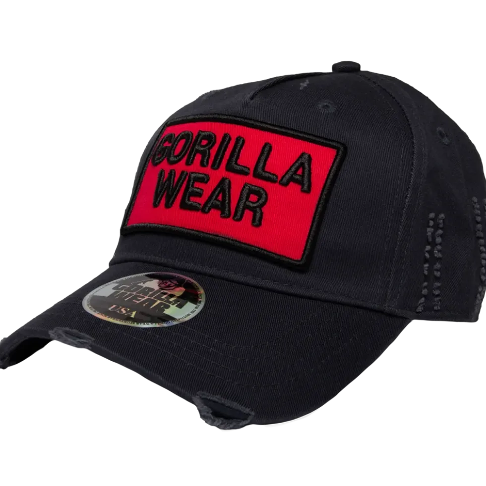 Gorilla Wear Harrison Pet - Zwart/Rood