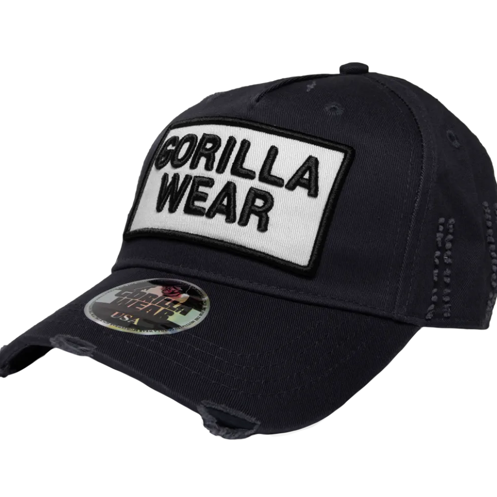 Gorilla Wear Harrison Pet - Zwart/Wit
