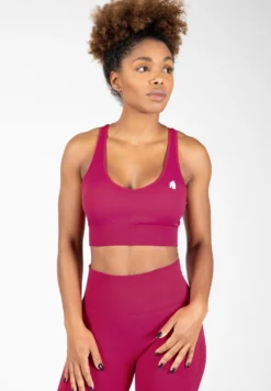 Gorilla Wear Hilton Seamless Sportbeha - Fuchsia