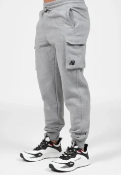 Gorilla Wear Hudson Cargo Joggingbroek - Grijs Gemeleerd
