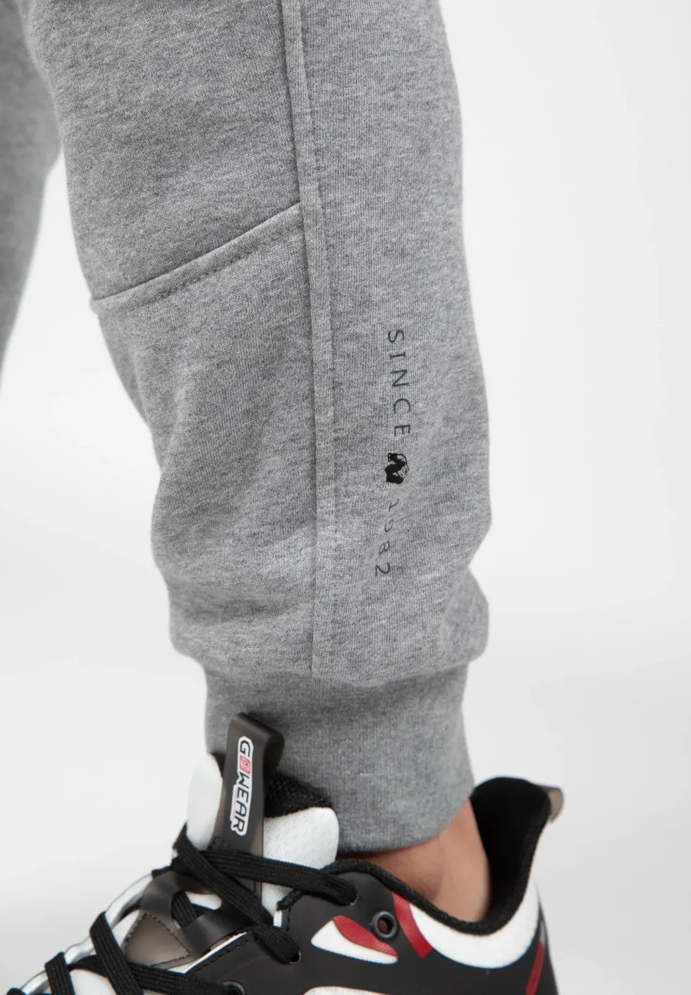 Gorilla Wear Hudson Cargo Joggingbroek - Grijs Gemeleerd