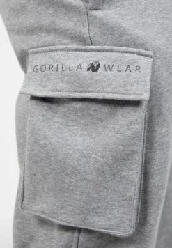 Gorilla Wear Hudson Cargo Joggingbroek - Grijs Gemeleerd