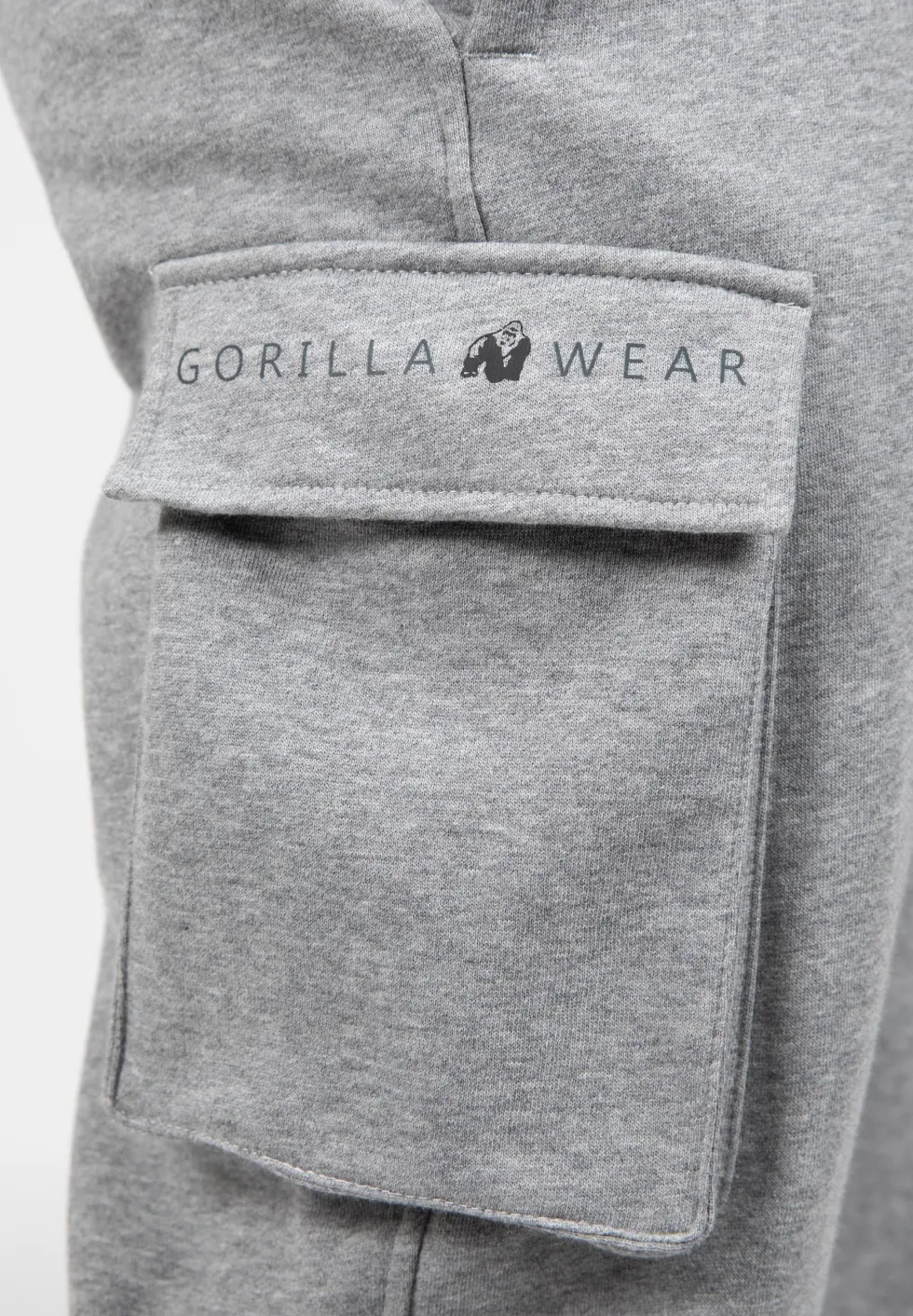 Gorilla Wear Hudson Cargo Joggingbroek - Grijs Gemeleerd