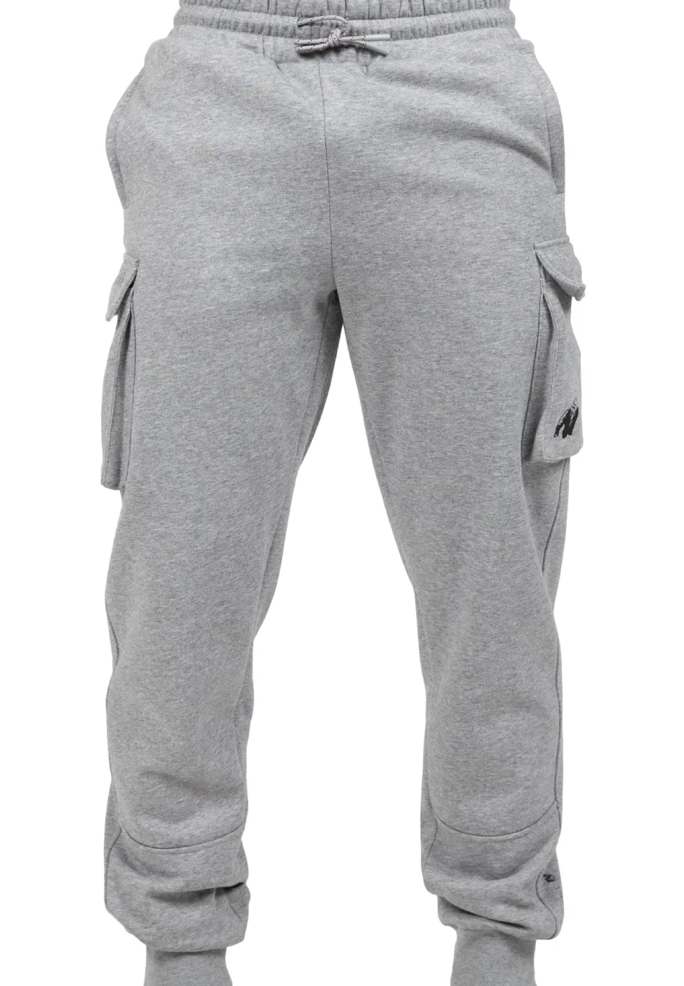 Gorilla Wear Hudson Cargo Joggingbroek - Grijs Gemeleerd