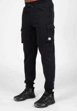 Gorilla Wear Hudson Cargo Joggingbroek - Zwart