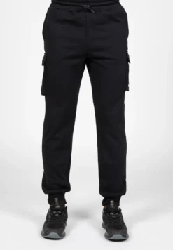 Gorilla Wear Hudson Cargo Joggingbroek - Zwart