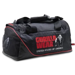 Gorilla Wear Jerome Sporttas - Zwart/Rood