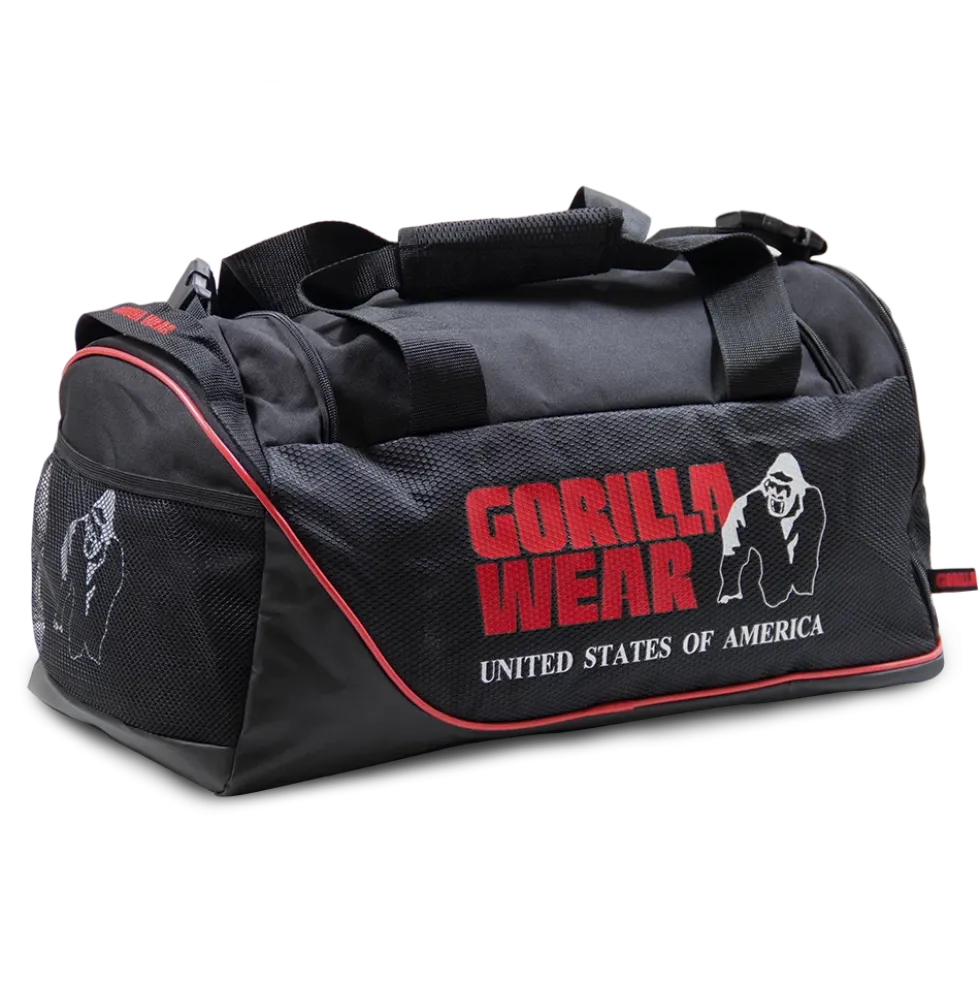 Gorilla Wear Jerome Sporttas - Zwart/Rood