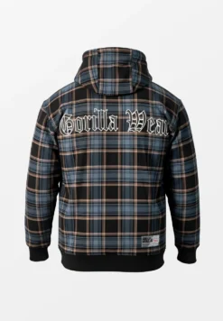 Gorilla Wear Kenton Jas - Zwart/Blauw