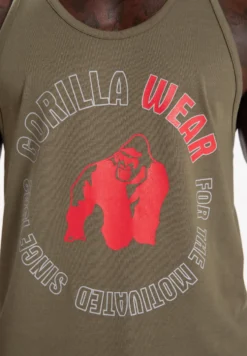Gorilla Wear Lafayette Tank Top - Legergroen