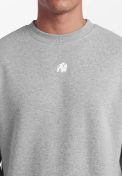 Gorilla Wear Leeds Oversized Sweater - Lichtgrijs